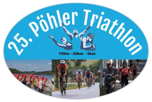Aufkleber - 25. Pöhler Triathlon